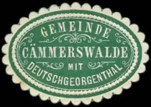 Gemeinde CÃ¤mmerswalde mit Deutschgeorgenthal