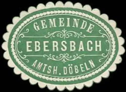 Gemeinde Ebersbach - Amtshauptmannschaft DÃ¶beln