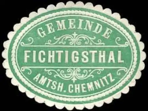 Gemeinde Fichtigsthal - Amtshauptmannschaft Chemnitz