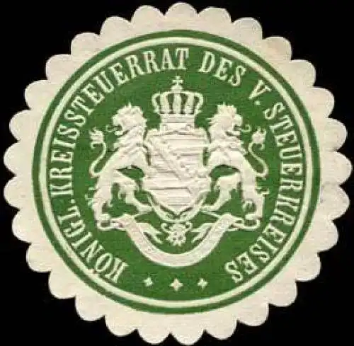 KÃ¶niglicher Kreissteuerrat des V. Steuerkreises