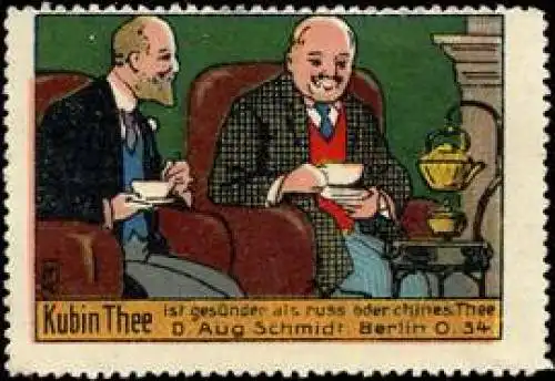 Kubin Thee ist gesÃ¼nder als russischer oder chinesischer Thee