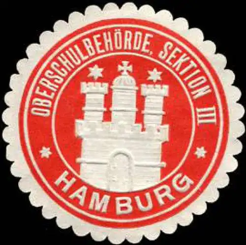 OberschulbehÃ¶rde, Sektion III - Hamburg
