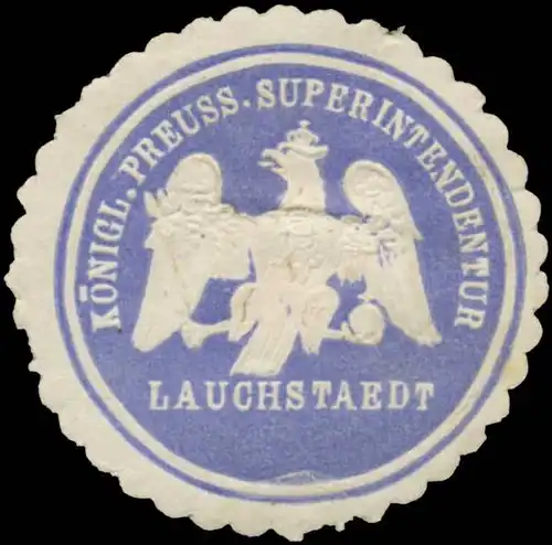 K.Pr. Superintendentur LauchstÃ¤dt