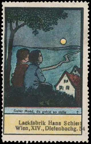 Guter Mond, du gehst so stille