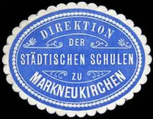 Direktion der stÃ¤dtischen Schulen zu Markneukirchen