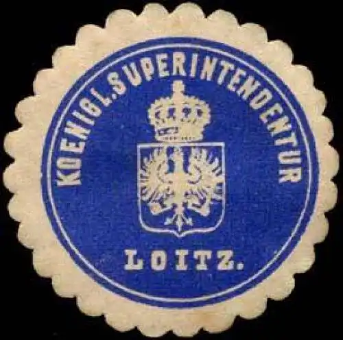 Koenigliche Superintendentur Loitz