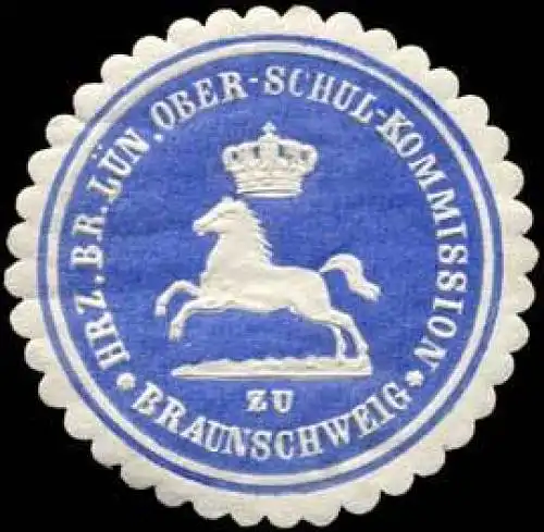 Herzoglich Br. LÃ¼n. Ober-Schul-Kommission zu Braunschweig