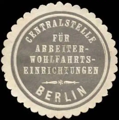 Centralstelle fÃ¼r Arbeiterwohlfahrtseintichtungen - Berlin