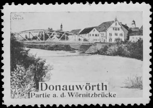 Partie an der WÃ¶rnitzbrÃ¼cke