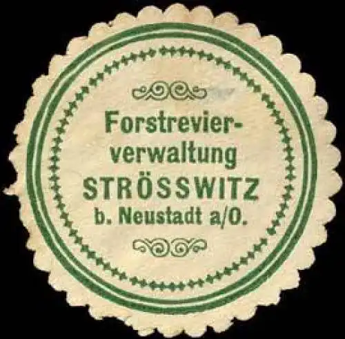 Forstrevierverwaltung StrÃ¶sswitz bei Neustadt a./O