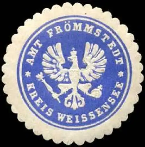 Amt FrÃ¶mmstedt - Kreis Weissensee