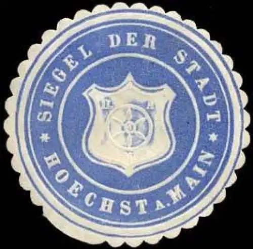 Siegel der Stadt - HÃ¶chst am Main