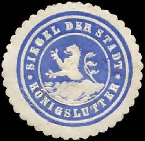 Siegel der Stadt - KÃ¶nigslutter