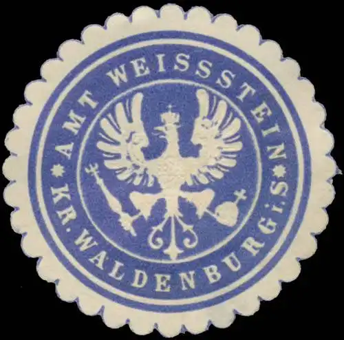 Amt WeiÃstein Kreis Waldenburg/Schlesien