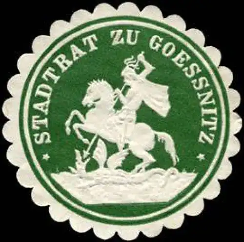 Stadtrat zu GÃ¶Ãnitz (Drache)