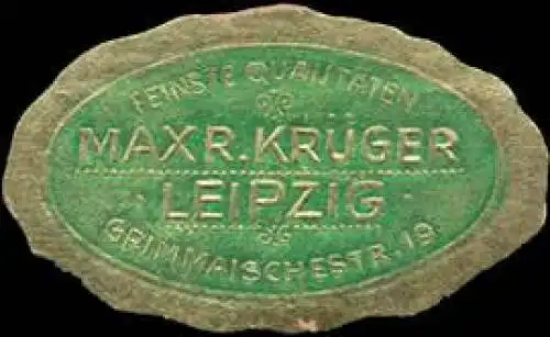 Max R. KrÃ¼ger