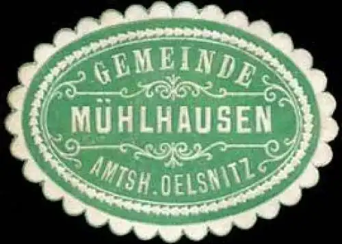 Gemeinde MÃ¼hlhausen - Amtshauptmannschaft Oelsnitz