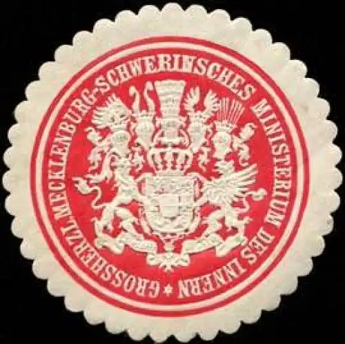 Grossherzoglich Mecklenburg-Schwerinisches Ministerium des Innern