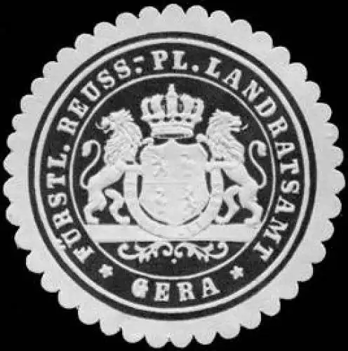FÃ¼rstlich Reussisch-Pl. Landratsamt - Gera