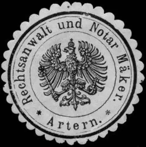 Rechtsanwalt und Notar MÃ¤ker - Artern