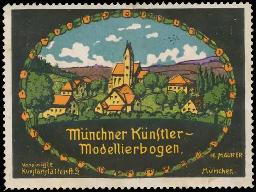 MÃ¼nchner KÃ¼nstler-Modellierbogen