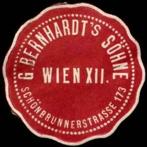 G.Bernhardts SÃ¶hne - Wien
