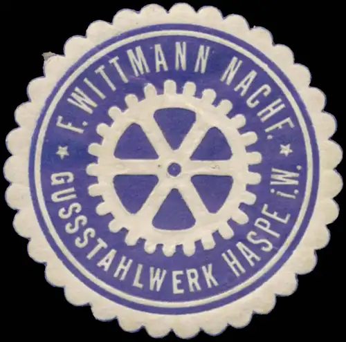 GuÃstahlwerk F. Wittmann Nachf