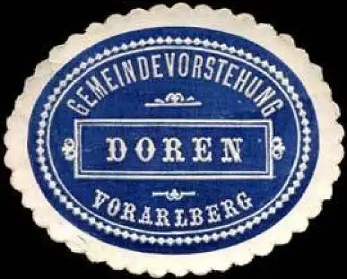 Gemeindevorstehung Doren - Vorarlberg