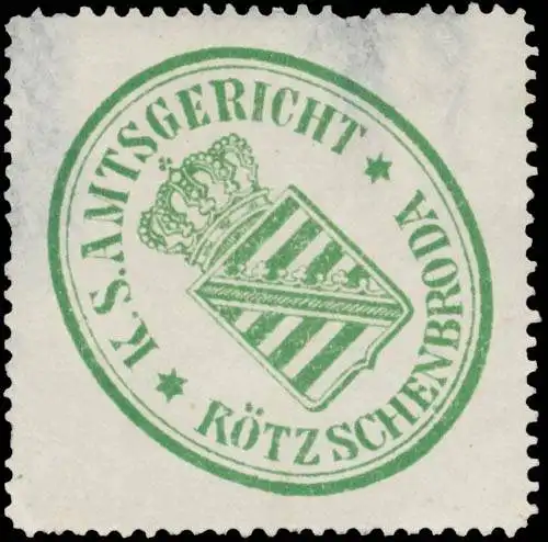 K.S. Amtsgericht RÃ¶tzschenbroda