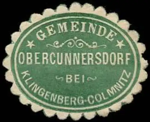 Gemeinde Obercunnersdorf bei Klingenberg-Colmnitz