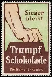 Sieger bleibt Trumpf Schokolade