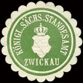 KÃ¶niglich SÃ¤chsische Standesamt - Zwickau