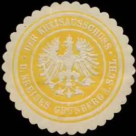 Der Kreisausschuss des Kreises GrÃ¼nberg in Schlesien