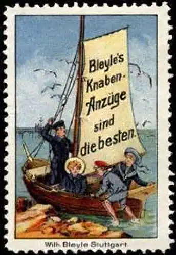 Bleyles Knaben-AnzÃ¼ge sind die besten. Schiff