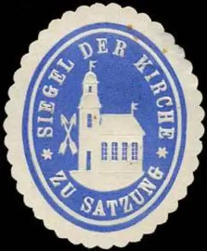 Siegel der Kirche zu Satzung