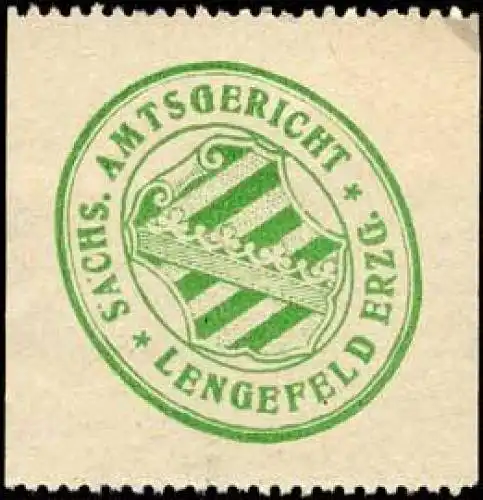 SÃ¤chsisches Amtsgericht - Lengefeld / Erzgebirge