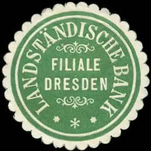 LandstÃ¤ndische Bank - Filiale Dresden