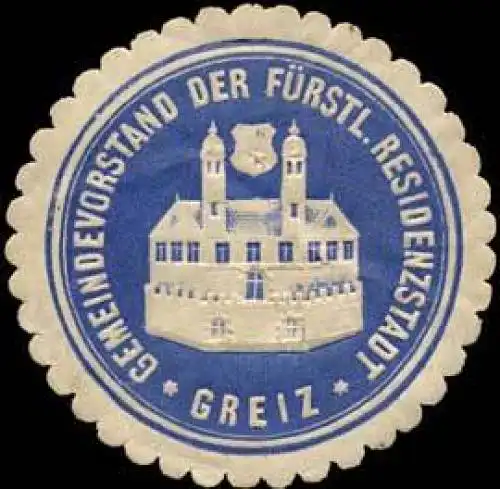 Gemeindevorstand der FÃ¼rstlichen Residenzstadt Greiz