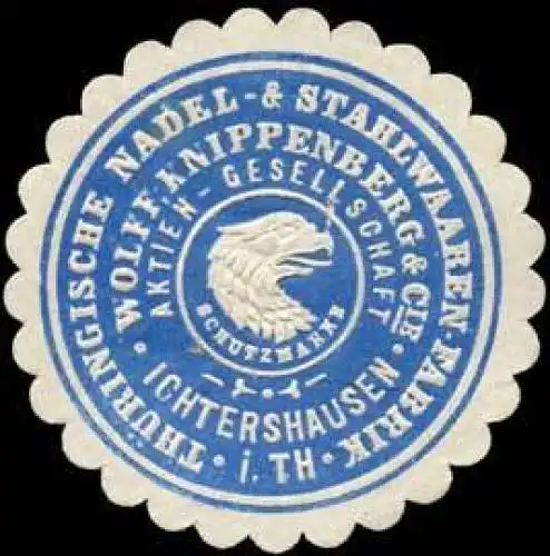 Thüringische Nadel- & Stahlwaaren-Fabrik Wolff, Knippenberg & Cie. AG - Ichtershausen
