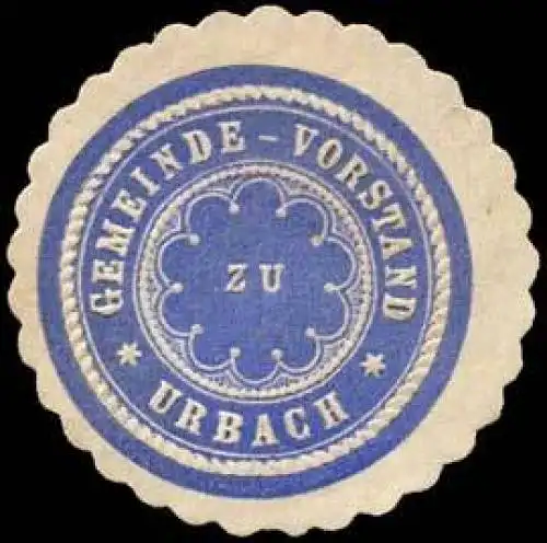 Gemeinde-Vorstand zu Urbach