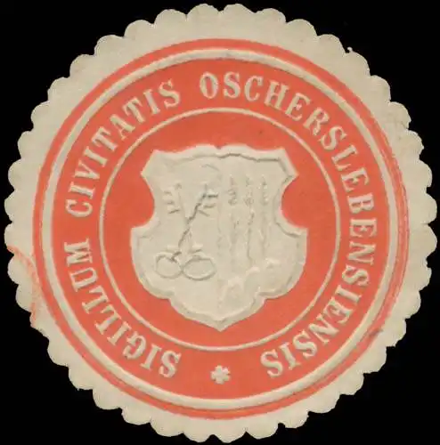 sigillum civitatis Oscherslebensis