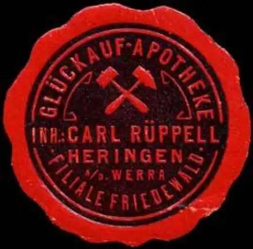 GlÃ¼ckauf-Apotheke Filiale Friedewald - Inhaber Carl RÃ¼ppell - Heringen an der Werra