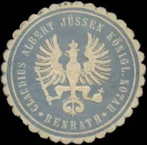 Claudius Albert JÃ¼ssen KÃ¶nigl. Notar