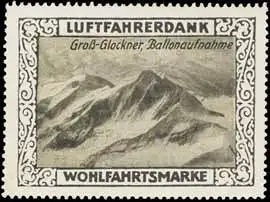 GroÃ Glockner Ballonaufnahme