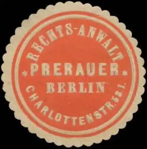 Rechtsanwalt Prerauer