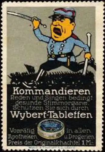 SÃ¼r Soldaten Wybert - Tabletten aus der Apotheke