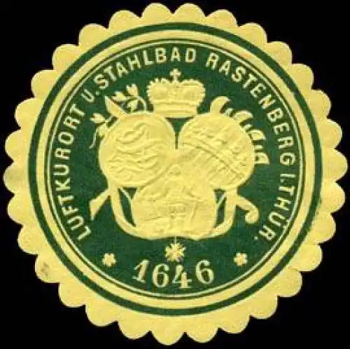 Luftkurort und Stahlbad Rastenberg in ThÃ¼ringen