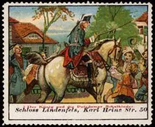 Der KÃ¶nig und die Potsdamer Schulkinder