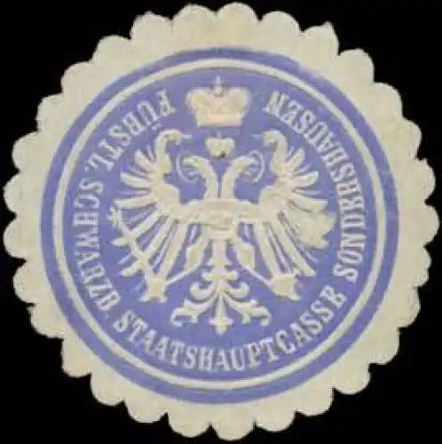 FÃ¼rstl. Schwazb. Staatshauptcasse Sondershausen