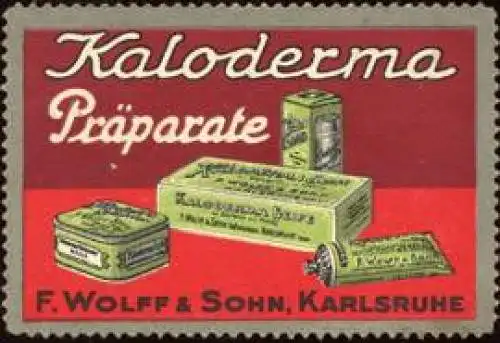 Kaloderma Kosmetik PrÃ¤parate